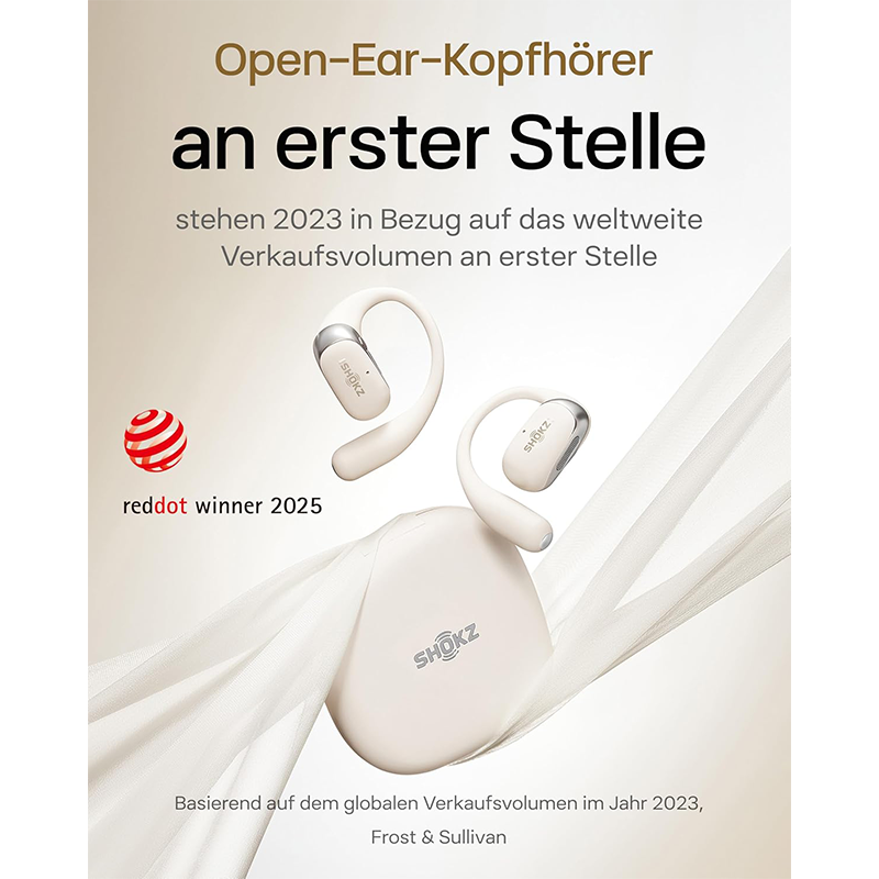 SHOKZ OpenFit 2 Open-Ear-Kopfhörer