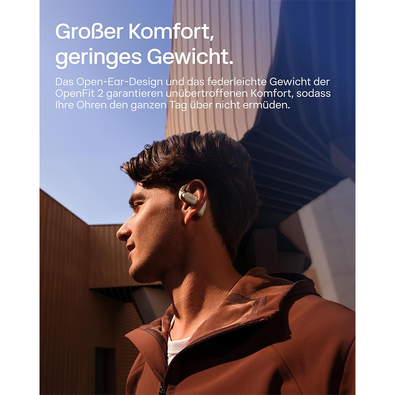 SHOKZ OpenFit 2 Open-Ear-Kopfhörer