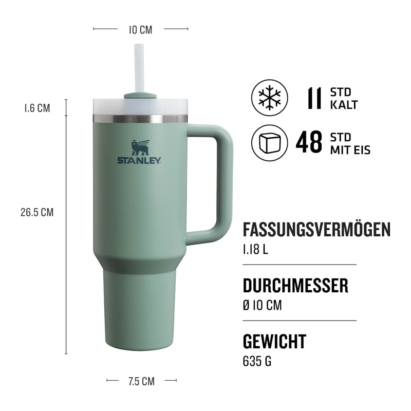 STANLEY Quencher H2.0 FlowState 1.2L