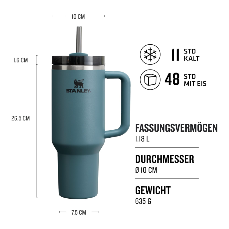 STANLEY Quencher H2.0 FlowState 1.2L