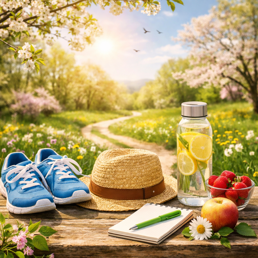 Frühlingsfit im Alltag – 7 einfache Wege zu mehr Energie und Wohlbefinden