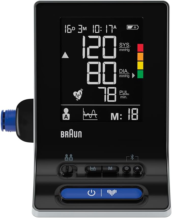 Intelligentes Braun ExactFit 5 Connect Oberarm-Blutdruckmessgerät