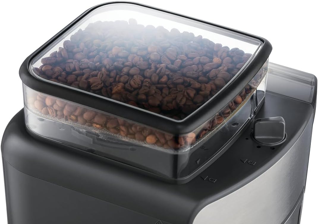 Russell Hobbs Grind &amp; Brew Digital Glass Coffee Machine with Integrated Grinder 25610-56 