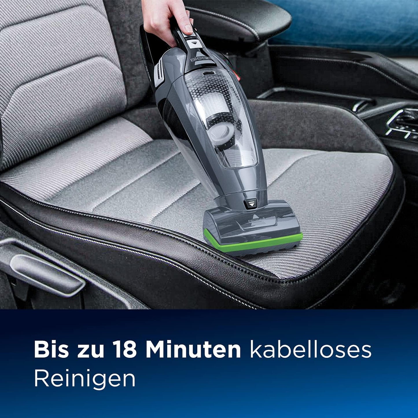 Bissell Pet Hair Eraser, Kabelloser Handstaubsauger, Rotierende Bürstenrolle, 14.4V