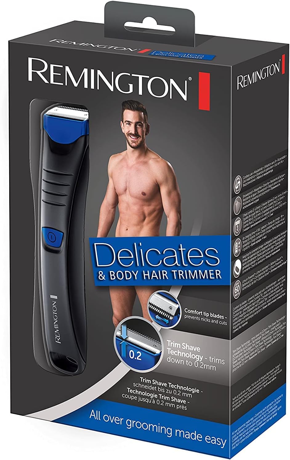 Remington Delicates &amp; Body Hair Trimmer BHT250
