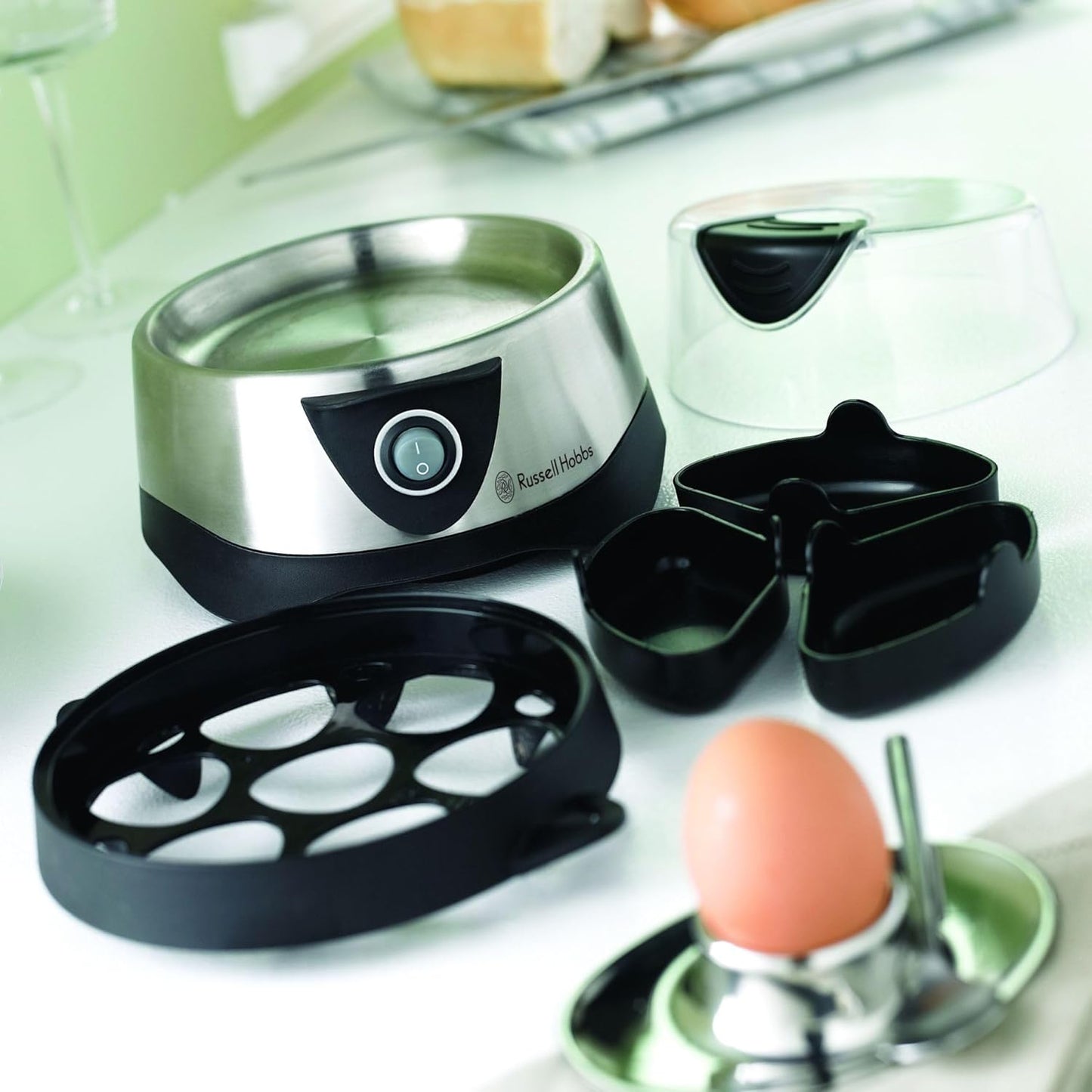 Russell Hobbs Cook@Home Egg Cooker Stainless Steel