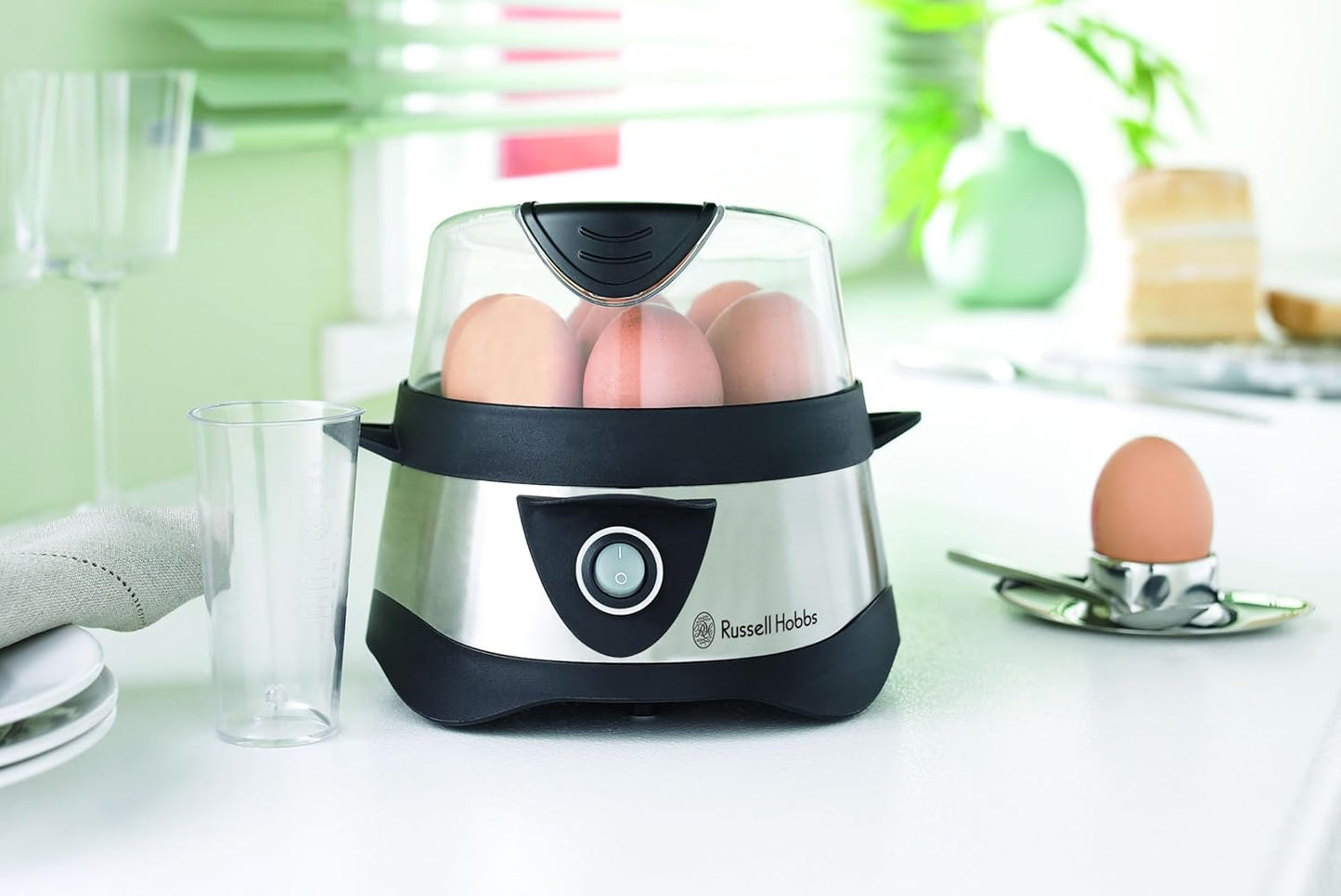 Russell Hobbs Cook@Home Egg Cooker Stainless Steel