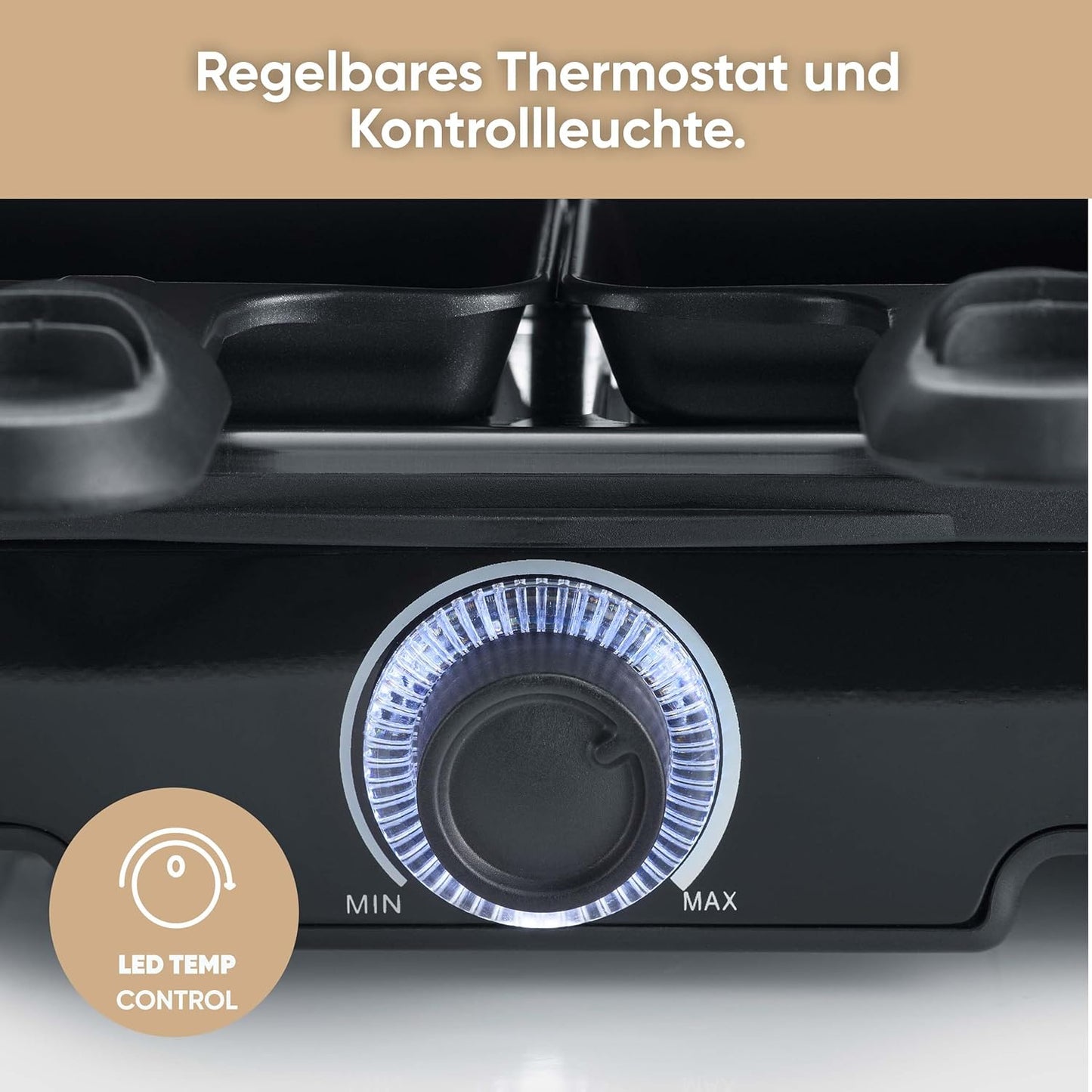 SEVERIN Raclette Grill RG 9670, Schwarz