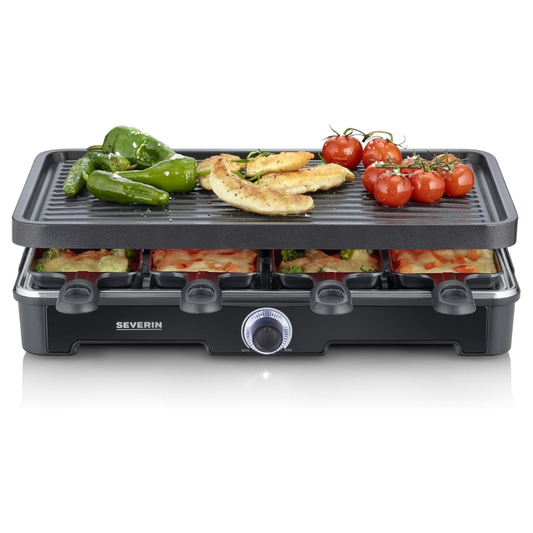 SEVERIN Raclette Grill RG 9670, Schwarz