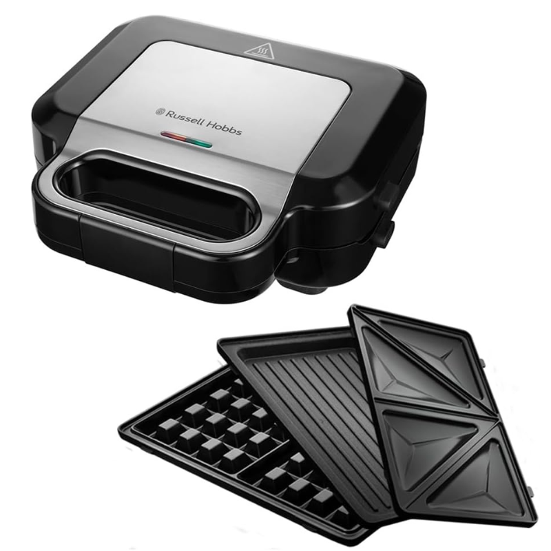 Russell Hobbs 3-in-1 Multifunctional Sandwich Toaster
