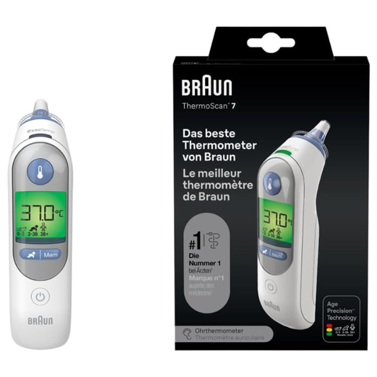 Braun ThermoScan 7 Ohrthermometer IRT6520WE